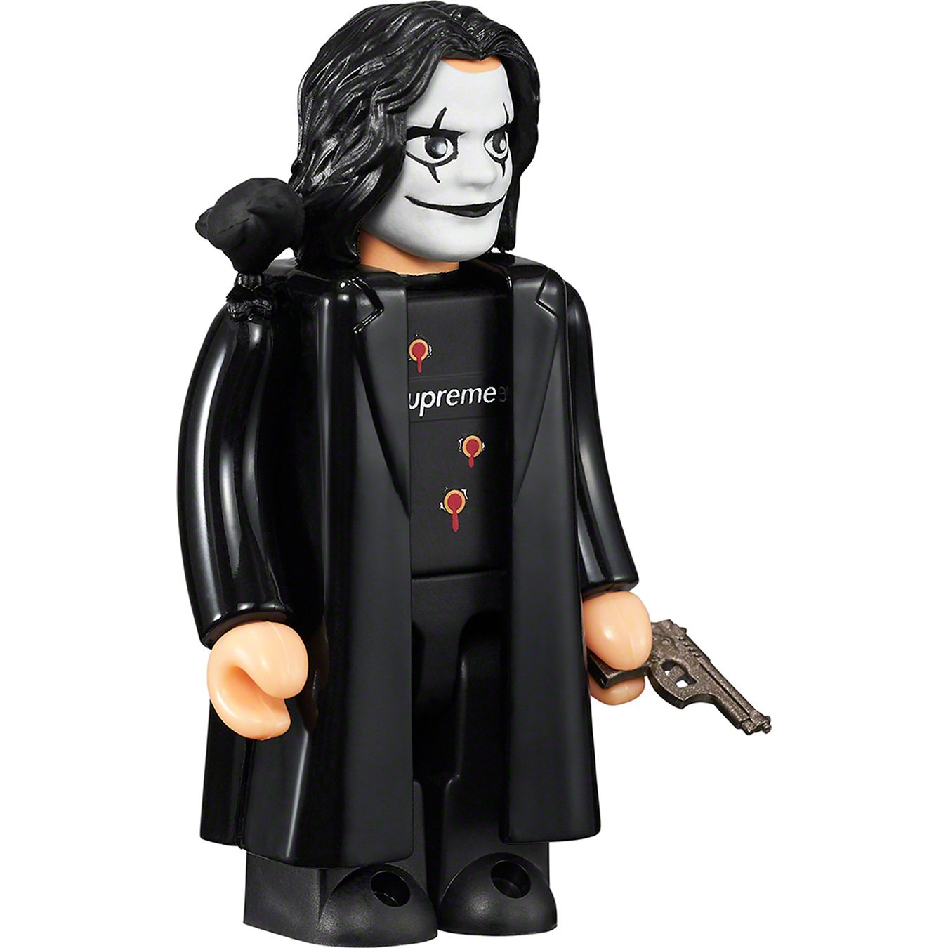 Supreme x The Crow Kubrick 100% Medicom Bearbrick