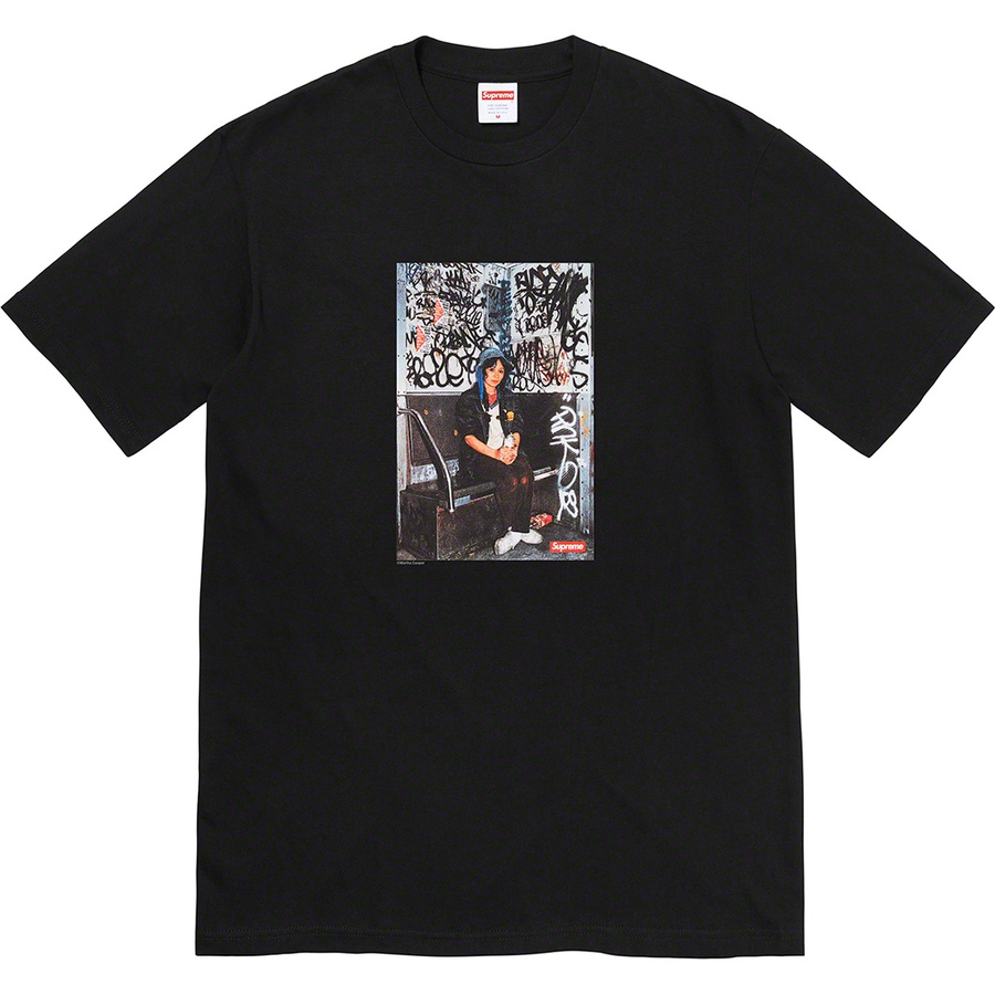 Details on Lady Pink Supreme Tee Black from fall winter 2021 (Price is $44)
