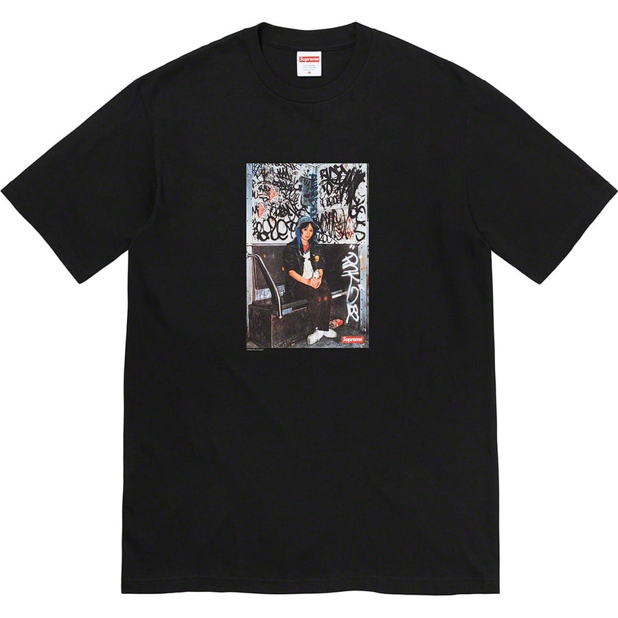 Details on Lady Pink Supreme Tee Black from fall winter
                                                    2021 (Price is $44)