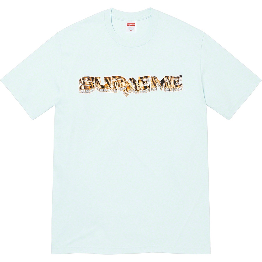 Details on Diamond Tee Pale Blue from fall winter 2021 (Price is $38)