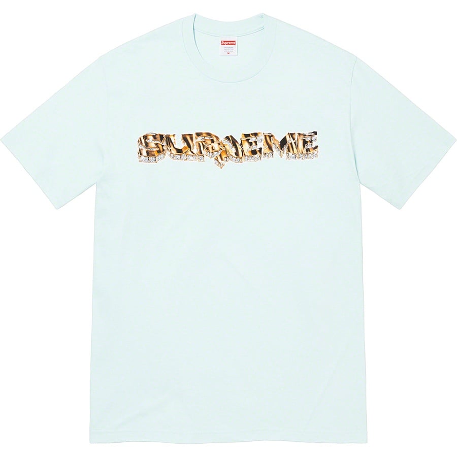 Details on Diamond Tee Pale Blue from fall winter
                                                    2021 (Price is $38)