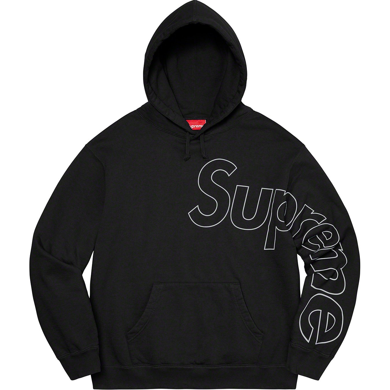 Reflective Hooded Sweatshirt - fall winter 2021 - Supreme