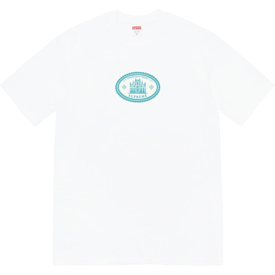 Details on Experientia Tee White from fall winter
                                                    2021 (Price is $38)