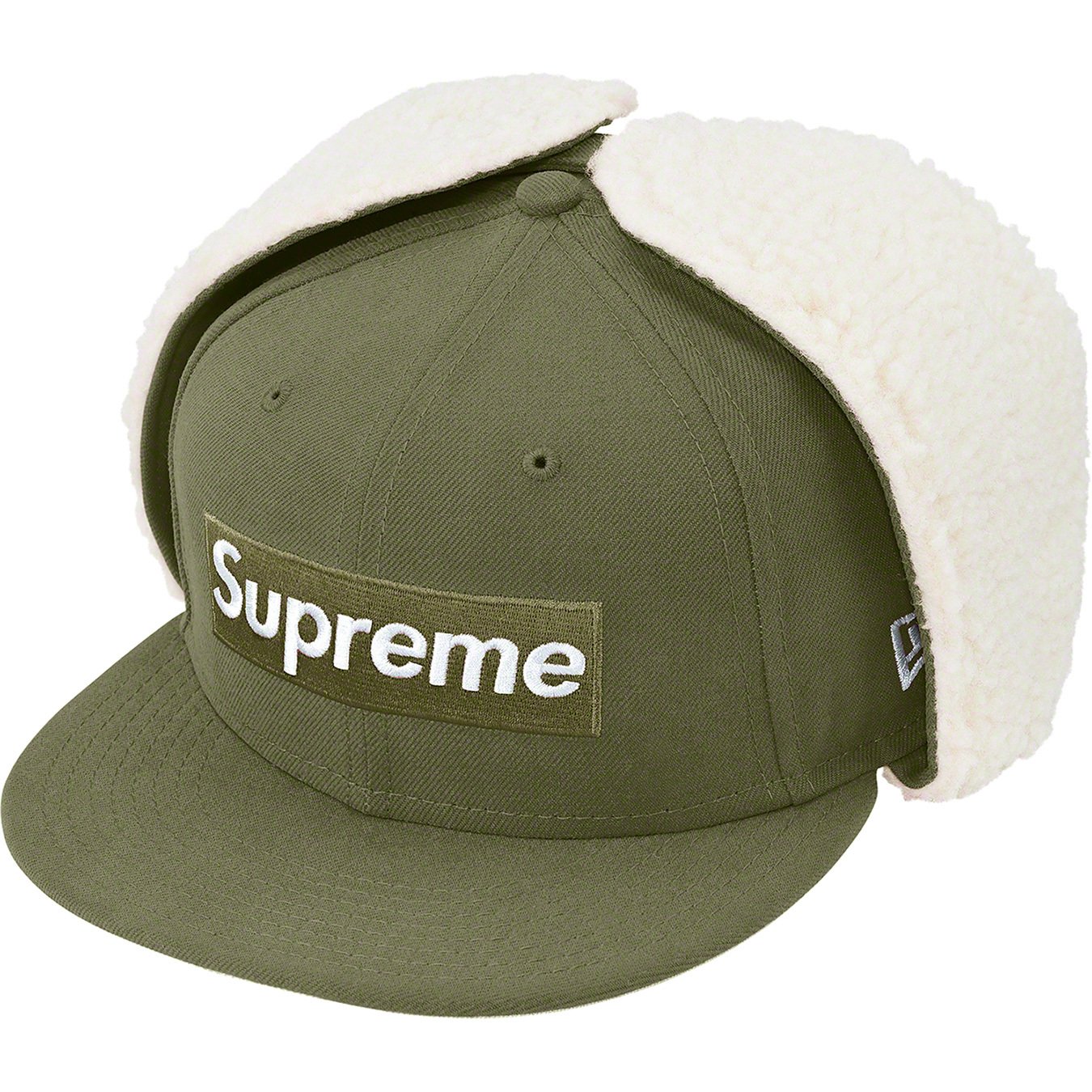 Earflap Box Logo New Era   fall winter    Supreme