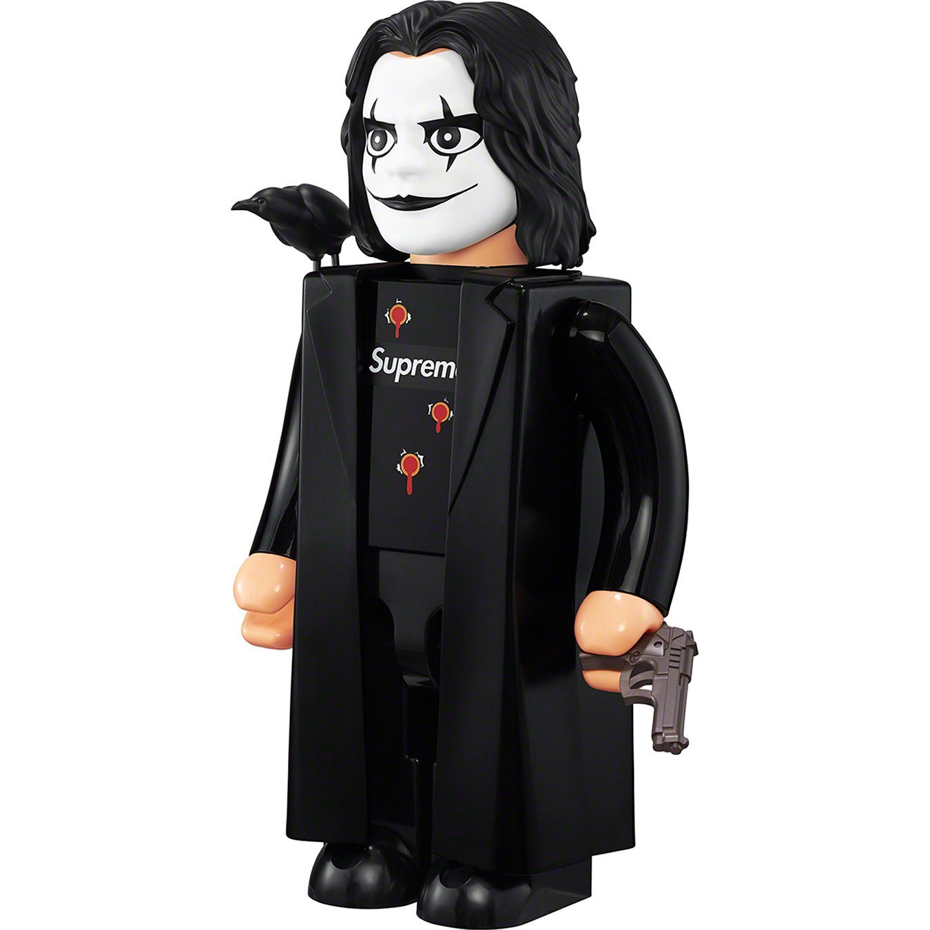 Supreme x The Crow Kubrick Bearbrick 1000% Medicom Be@rbrick IN