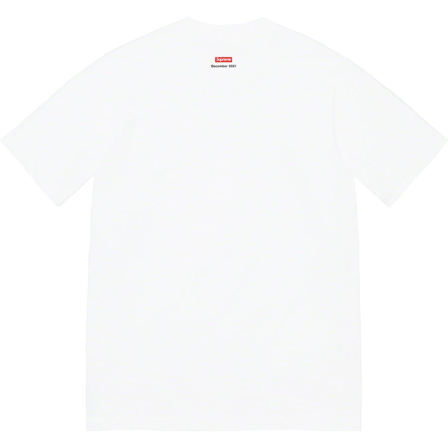 Details on Spend It Tee White from fall winter
                                                    2021 (Price is $38)