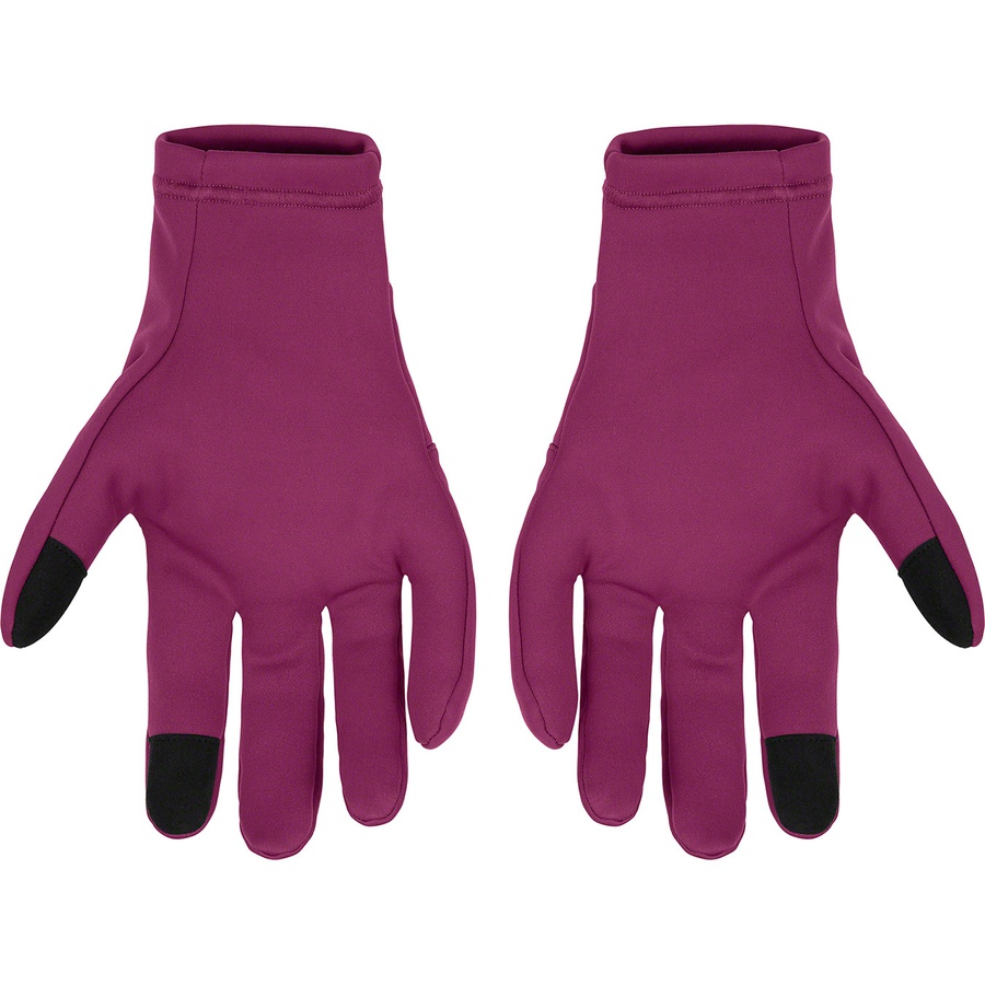 Details on WINDSTOPPER Gloves Purple from fall winter
                                                    2021 (Price is $58)