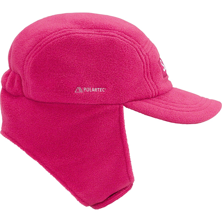 Details on Polartec Earflap Camp Cap Magenta from fall winter
                                                    2021 (Price is $58)