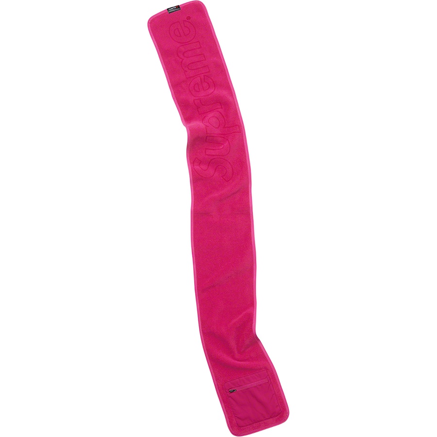 Details on Polartec Pocket Scarf Magenta from fall winter
                                                    2021 (Price is $48)