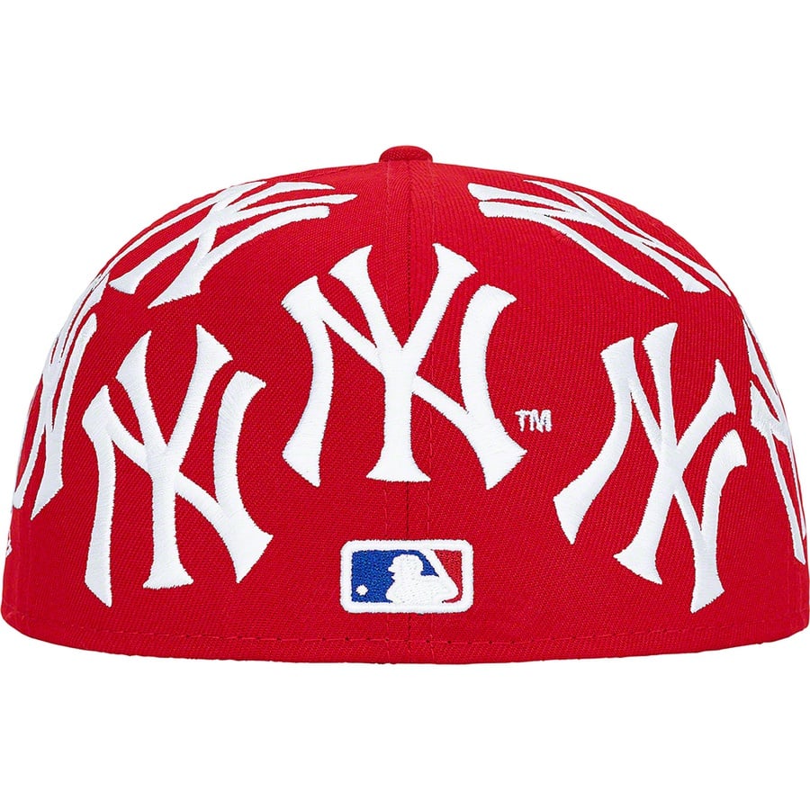 Details on Supreme New York Yankees™ Box Logo New Era Red from fall winter
                                                    2021 (Price is $68)