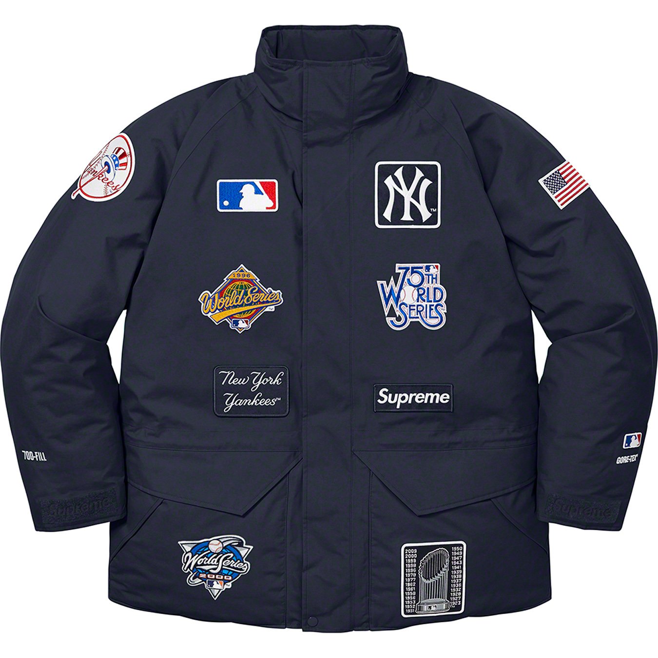 Supreme Unveils GORE-TEX MLB Jackets