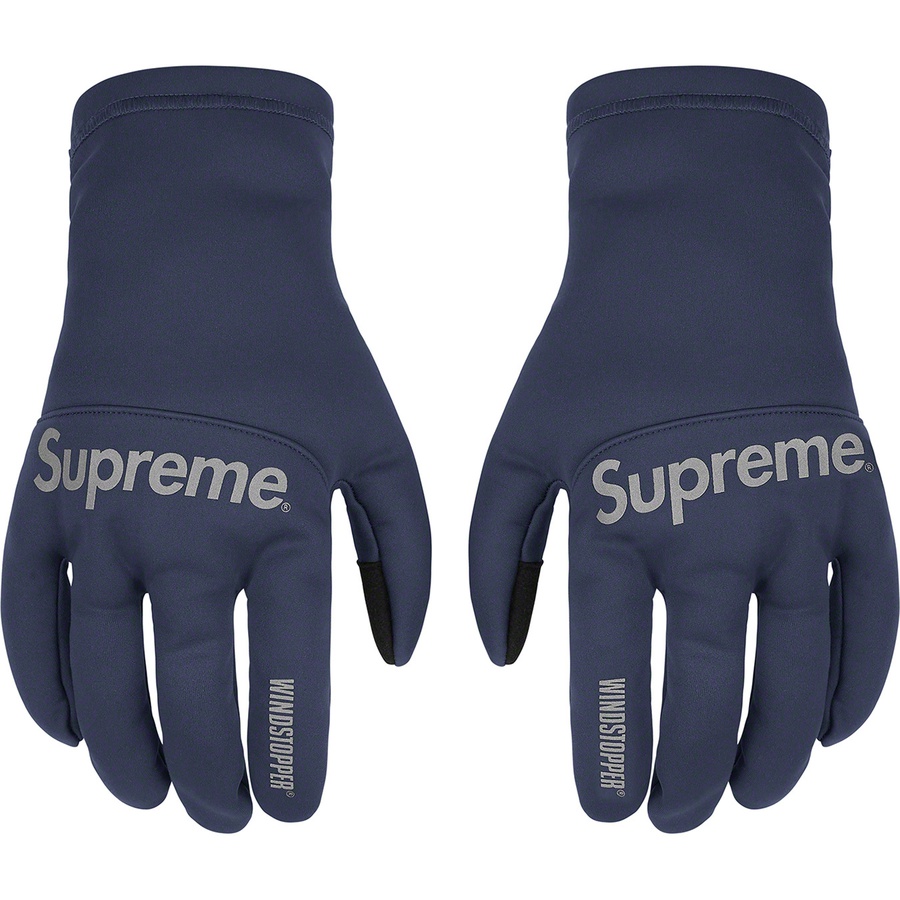 Details on WINDSTOPPER Gloves Navy from fall winter
                                                    2021 (Price is $58)