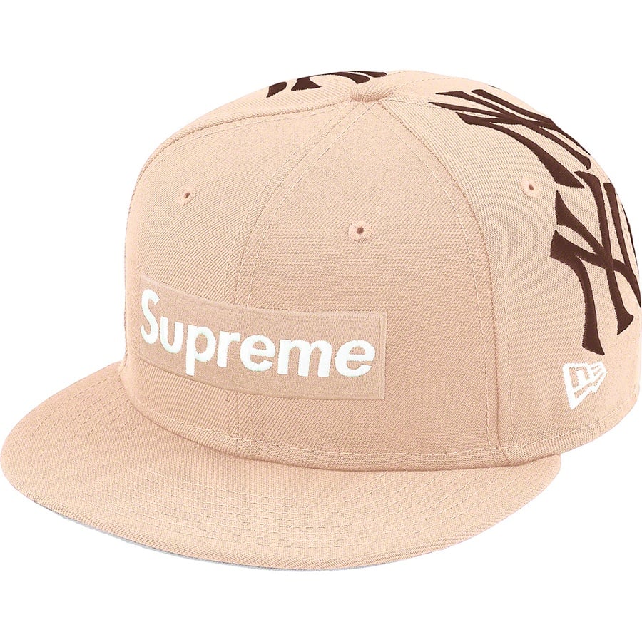 Details on Supreme New York Yankees™ Box Logo New Era Tan from fall winter
                                                    2021 (Price is $68)