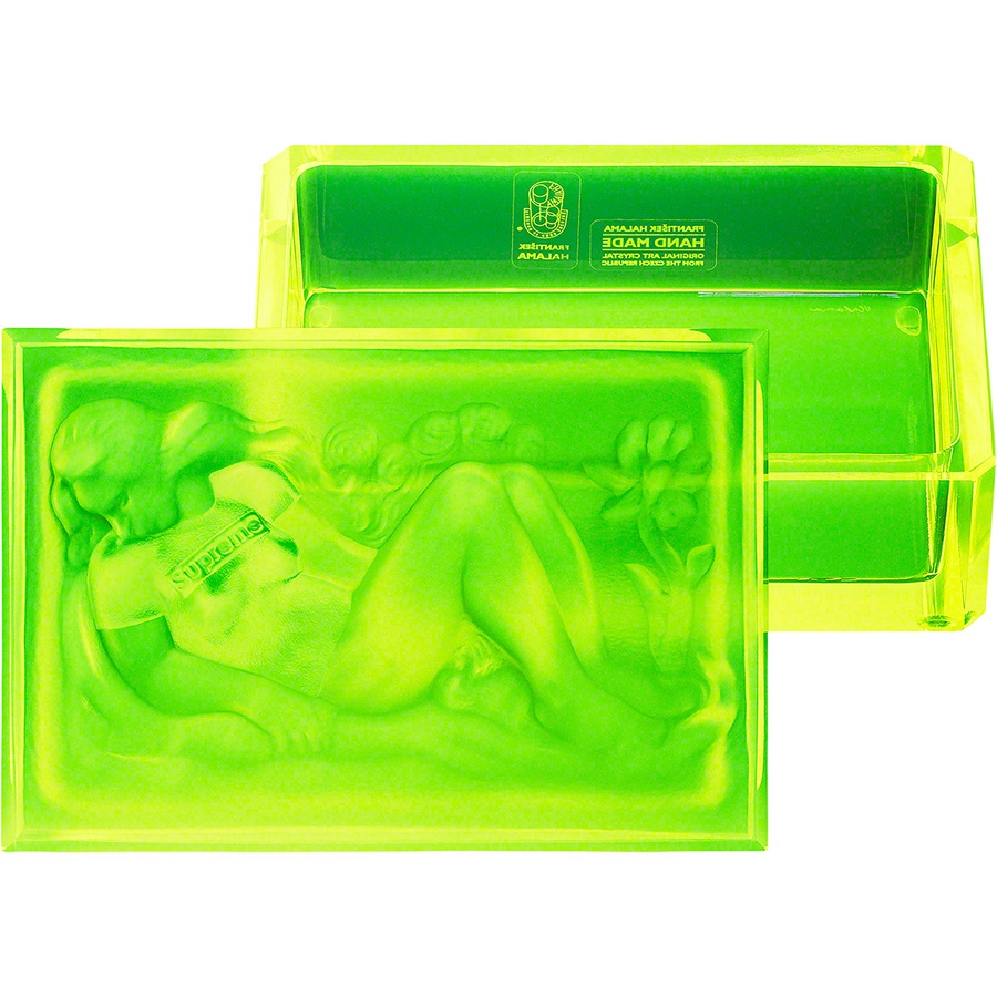 Details on Supreme Halama Crystal Box Uranium from fall winter
                                                    2021 (Price is $238)