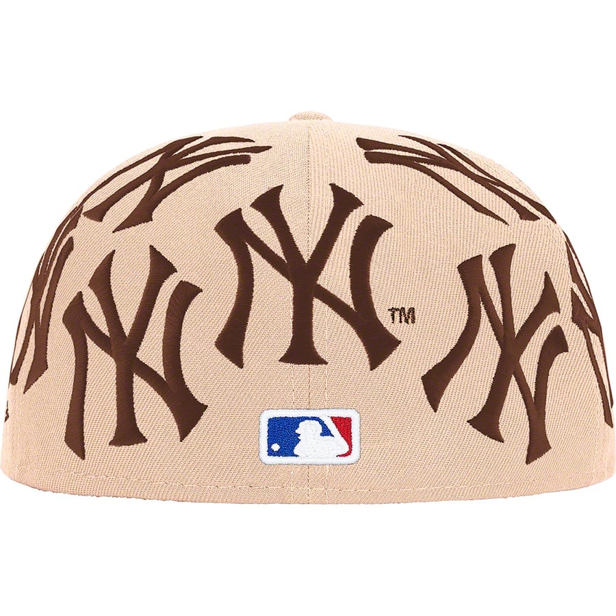 Details on Supreme New York Yankees™ Box Logo New Era Tan from fall winter 2021 (Price is $68)