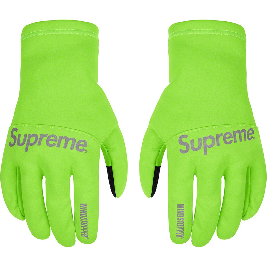 Details on WINDSTOPPER Gloves Bright Green from fall winter
                                                    2021 (Price is $58)