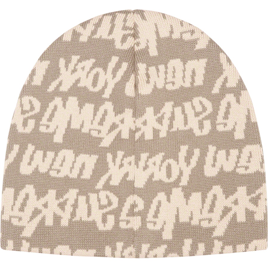 Details on Fat Tip Beanie Tan from spring summer 2022 (Price is $40)
