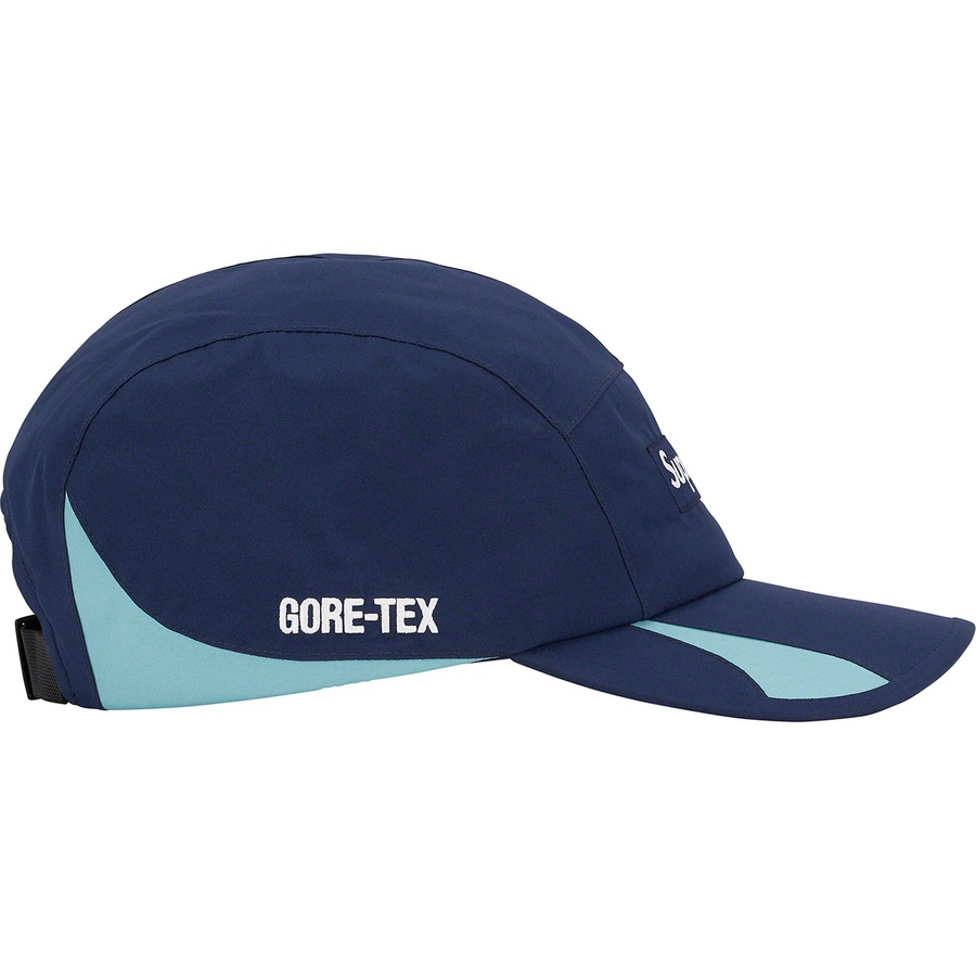 Details on GORE-TEX Paclite Camp Cap Navy from spring summer
                                                    2022 (Price is $58)