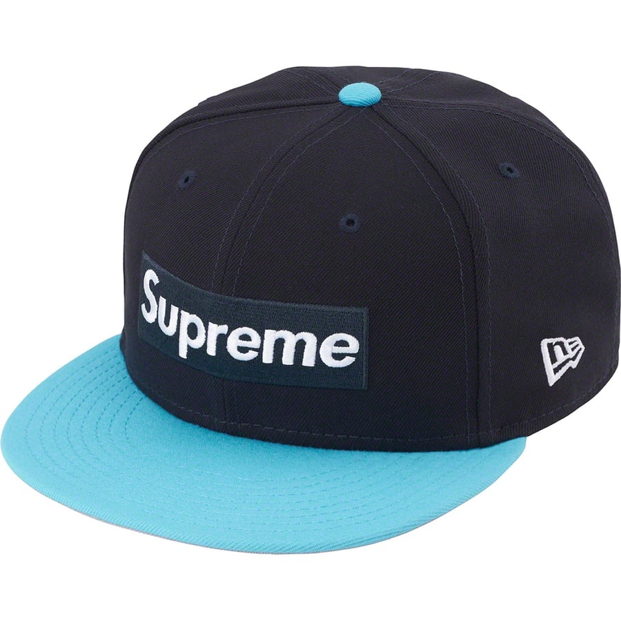 Details on 2-Tone Box Logo New Era Blue from spring summer
                                                    2022 (Price is $48)