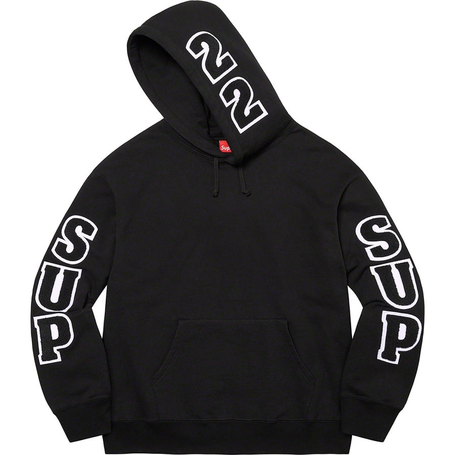 Team Chenille Hooded Sweatshirt - spring summer 2022 - Supreme