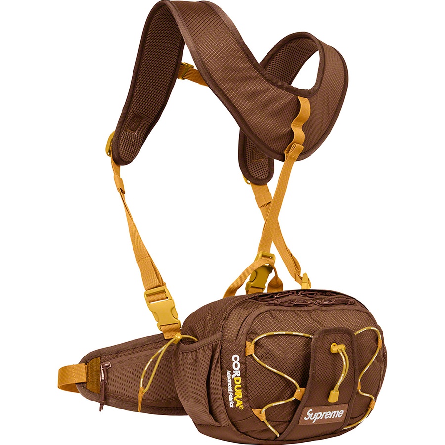 Details on Harness Waist Bag Brown from spring summer 2022 (Price is $128)