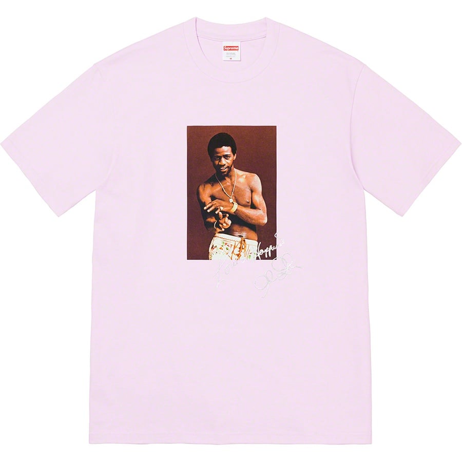 Details on Al Green Tee Light Purple from spring summer
                                                    2022 (Price is $48)