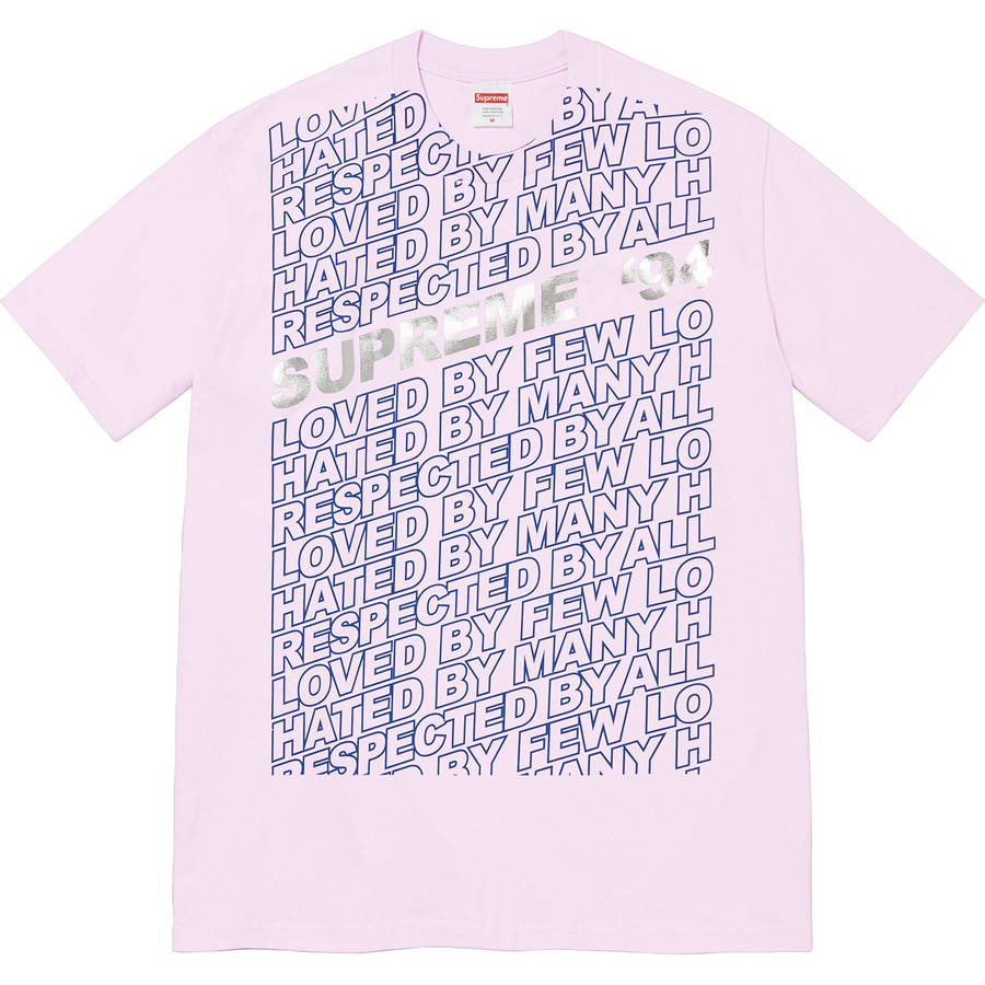 Details on Respected Tee Light Purple from spring summer 2022 (Price is $40)
