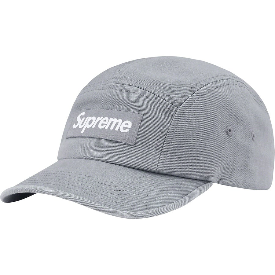 Details on Washed Chino Twill Camp Cap Grey from spring summer
                                                    2022 (Price is $48)