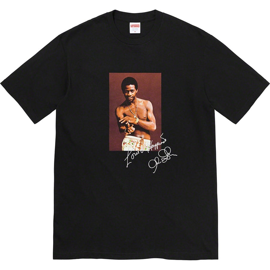 Details on Al Green Tee Black from spring summer
                                                    2022 (Price is $48)