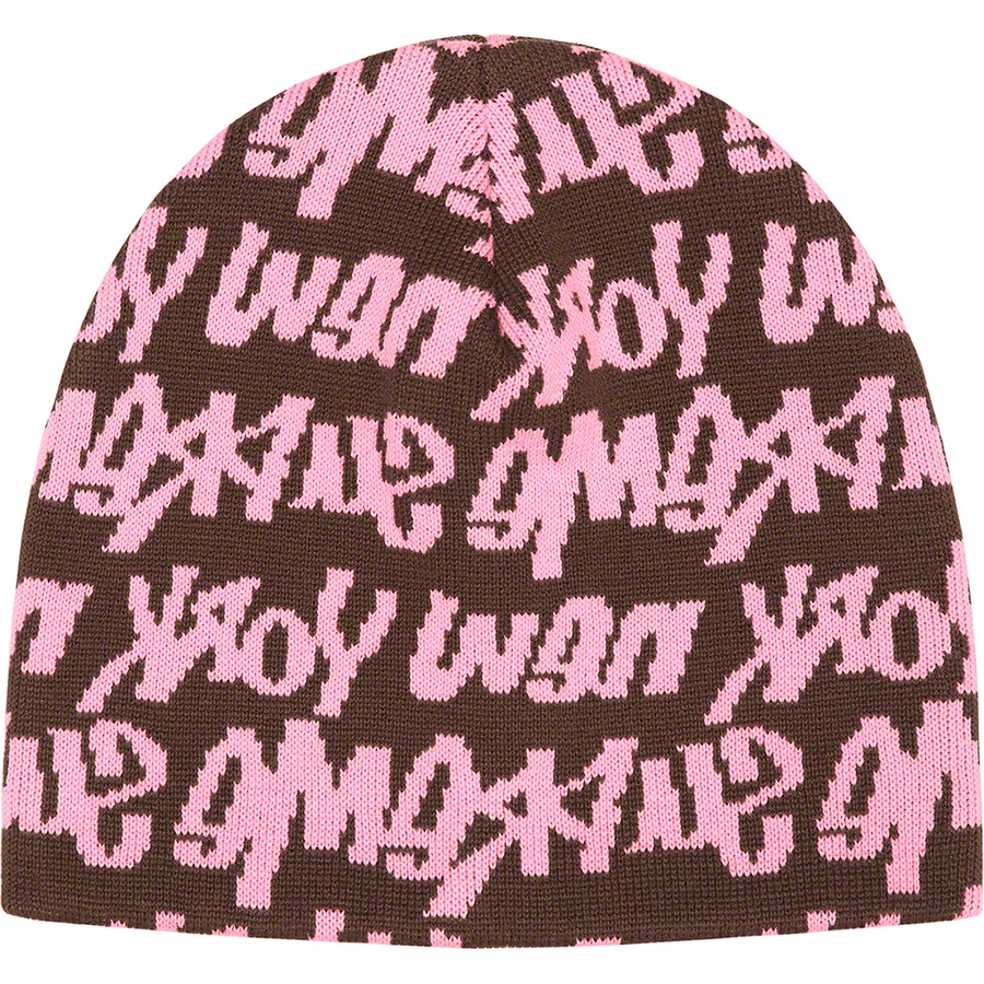 Details on Fat Tip Beanie Brown from spring summer 2022 (Price is $40)