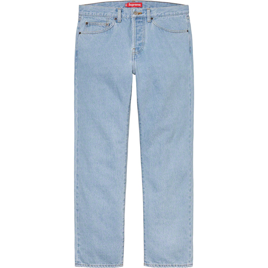 Details on Stone Washed Slim Jean Stone Washed Indigo from spring summer
                                                    2022 (Price is $178)