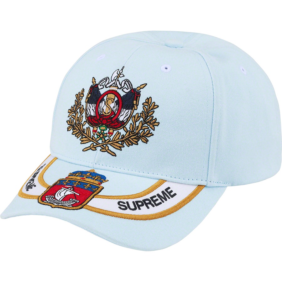 Details on Crest 6-Panel Light Blue from spring summer
                                                    2022 (Price is $54)