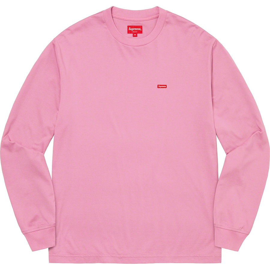 Details on Small Box L S Tee Pink from spring summer 2022 (Price is $68)