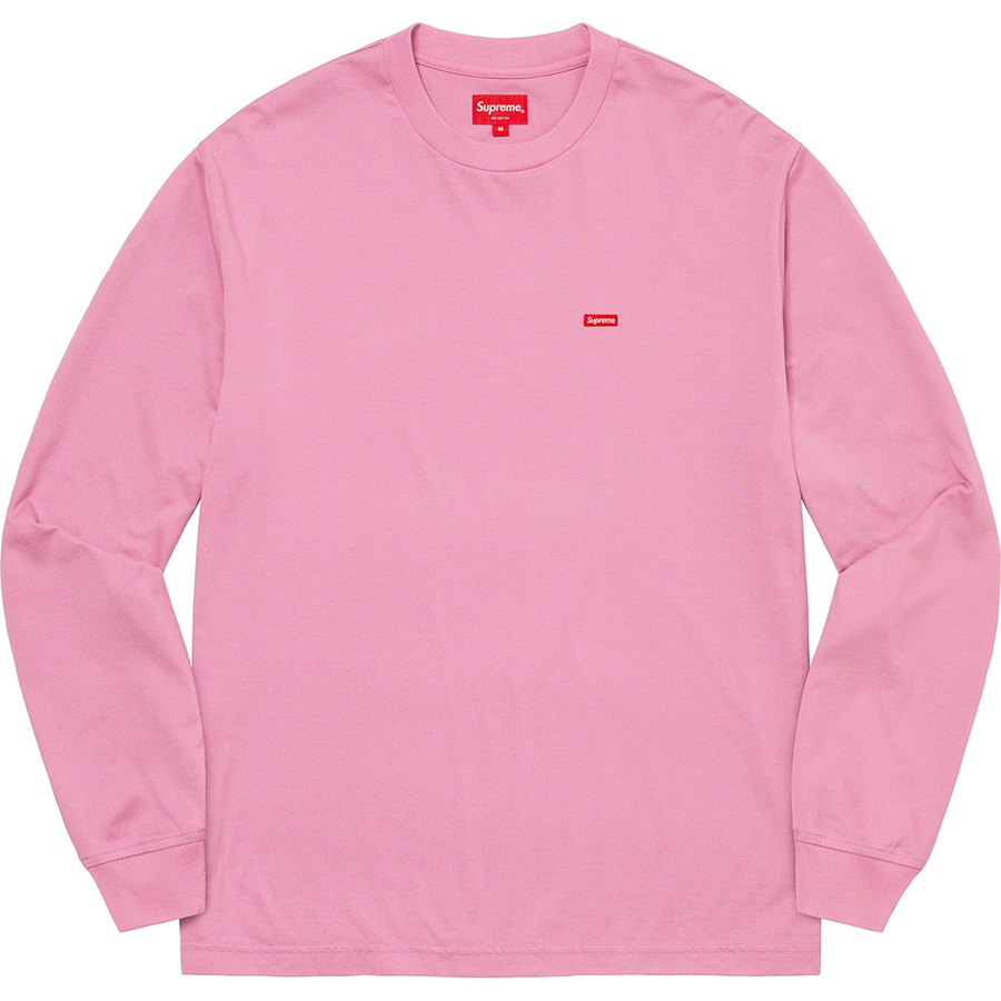 Details on Small Box L S Tee Pink from spring summer
                                                    2022 (Price is $68)