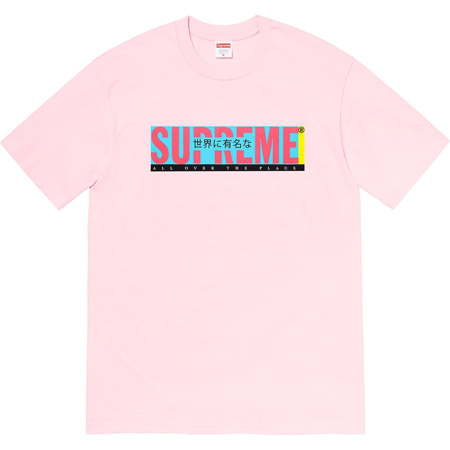 Details on All Over Tee Light Pink from spring summer 2022 (Price is $40)