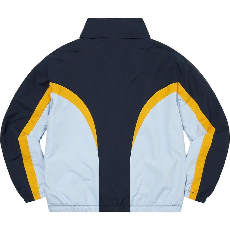 Details on Curve Track Jacket Navy from spring summer 2022 (Price is $168)