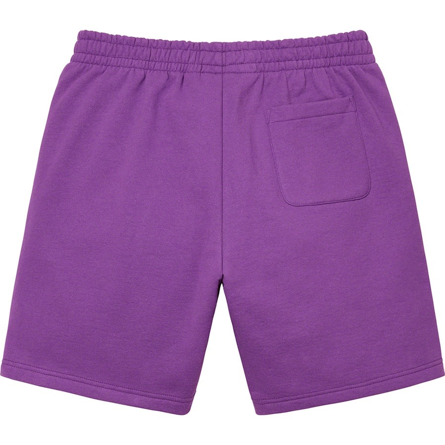 Details on Small Box Sweatshort Purple from spring summer 2022 (Price is $118)