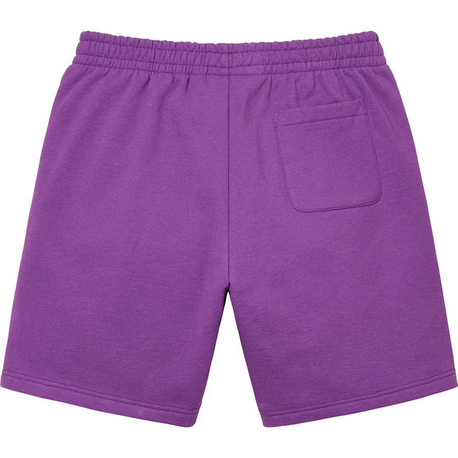 Details on Small Box Sweatshort Purple from spring summer
                                                    2022 (Price is $118)