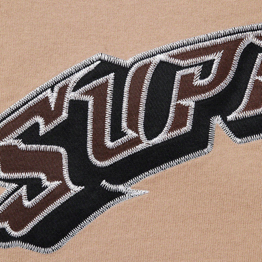 Details on Appliqué Arc S S Top Dark Taupe from spring summer 2022 (Price is $78)
