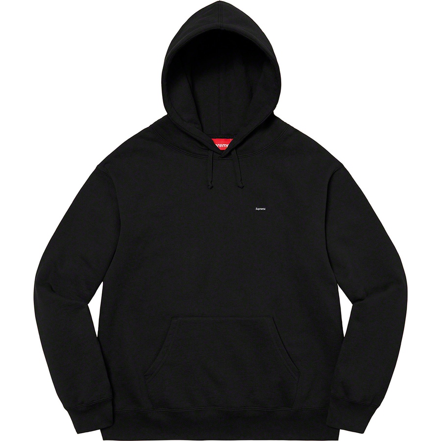 Details on Small Box Hooded Sweatshirt Black from spring summer
                                                    2022 (Price is $148)