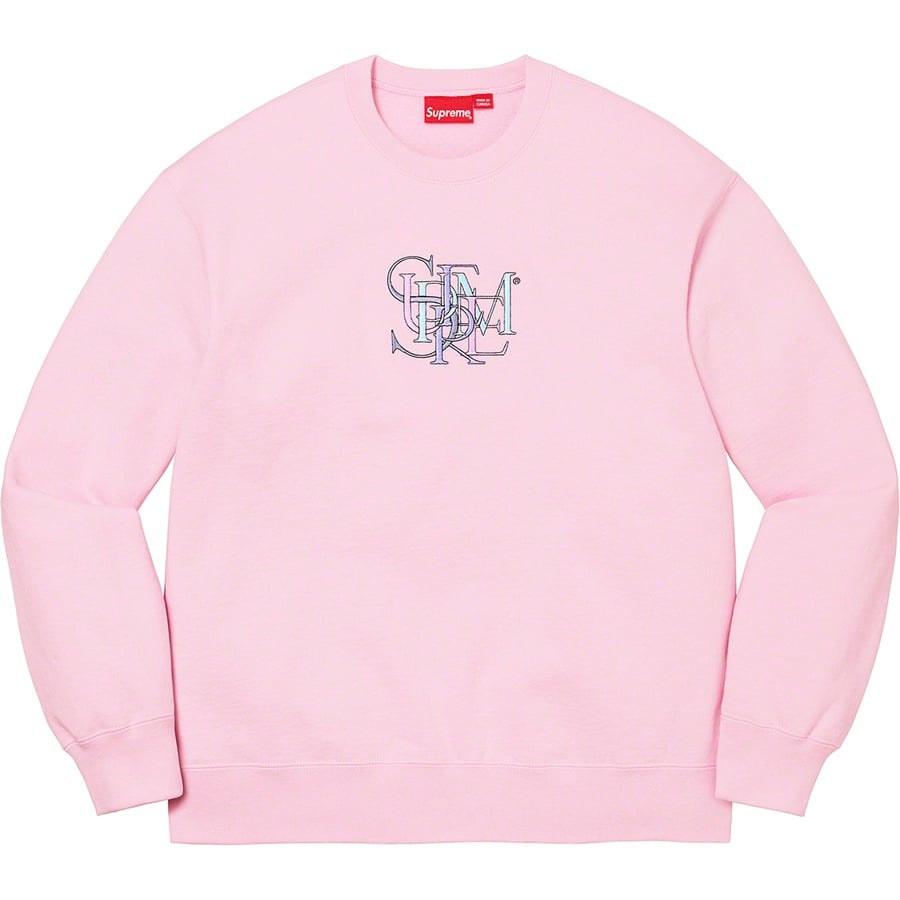 Details on Overlap Crewneck Light Pink from spring summer
                                                    2022 (Price is $148)