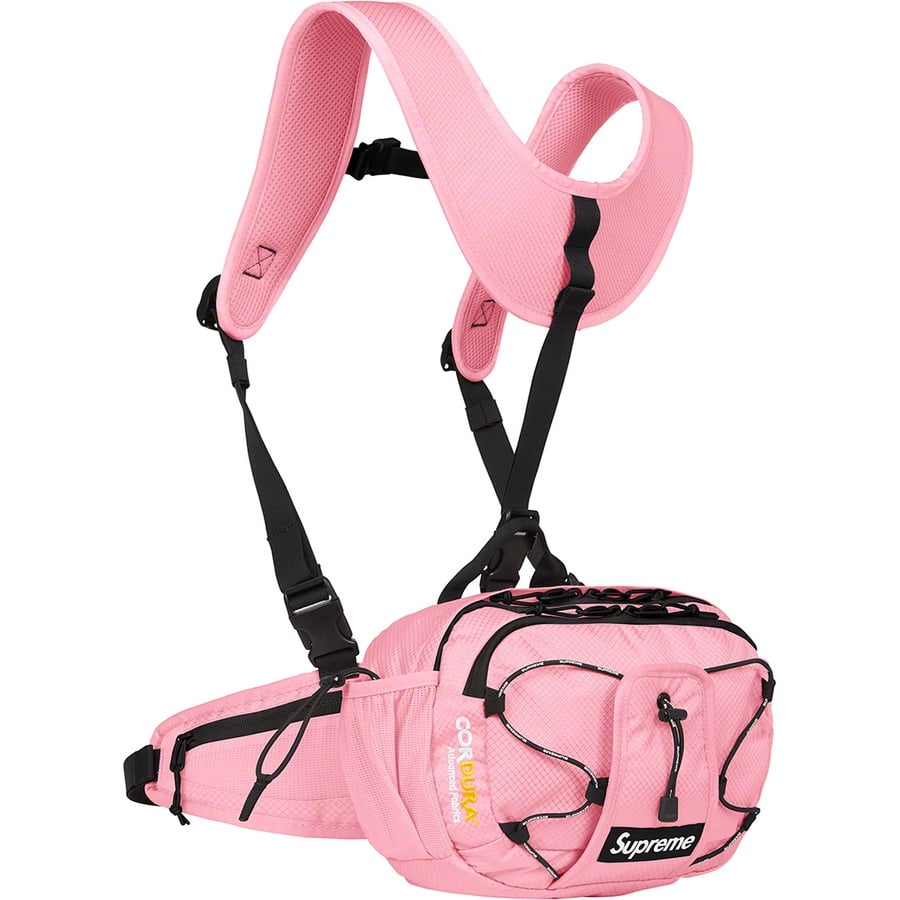 Details on Harness Waist Bag Pink from spring summer
                                                    2022 (Price is $128)