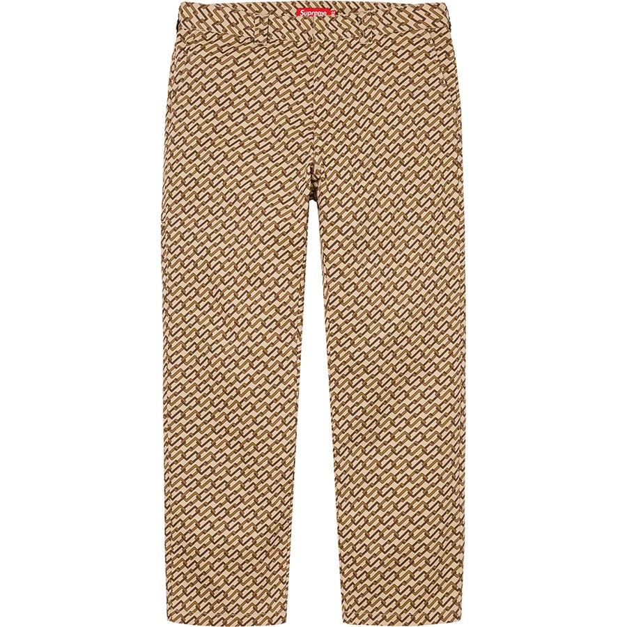 Details on Work Pant Khaki Monogram from spring summer 2022 (Price is $128)