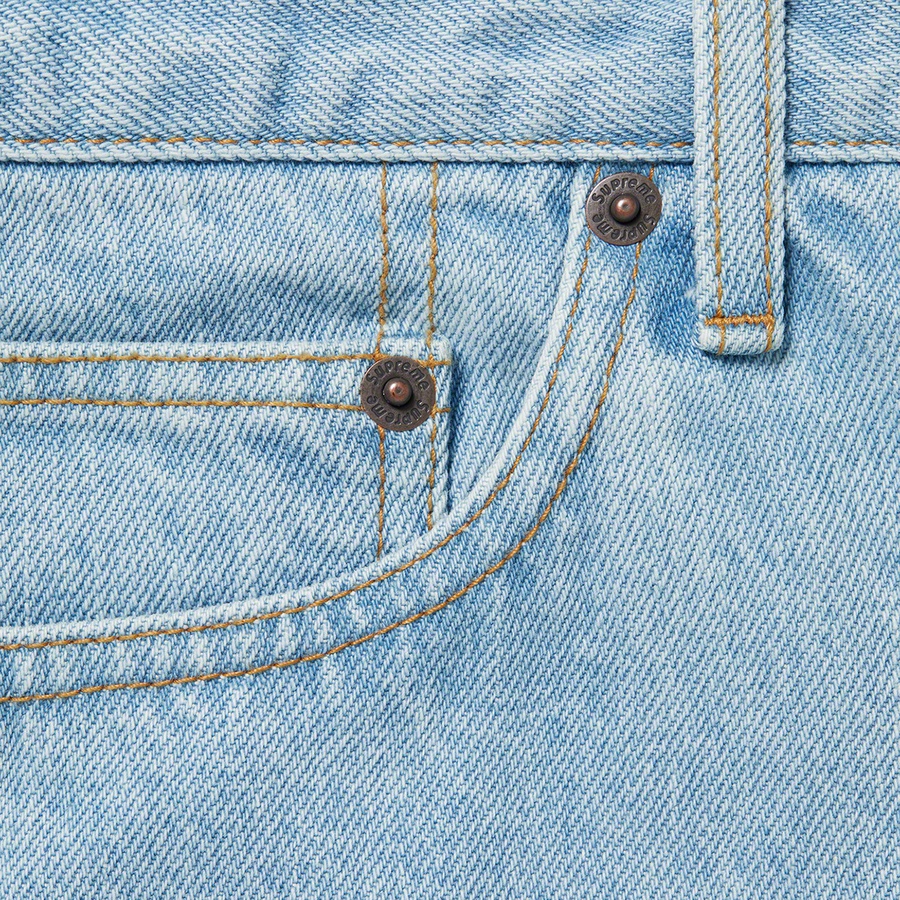 Details on Stone Washed Slim Jean Stone Washed Indigo from spring summer
                                                    2022 (Price is $178)