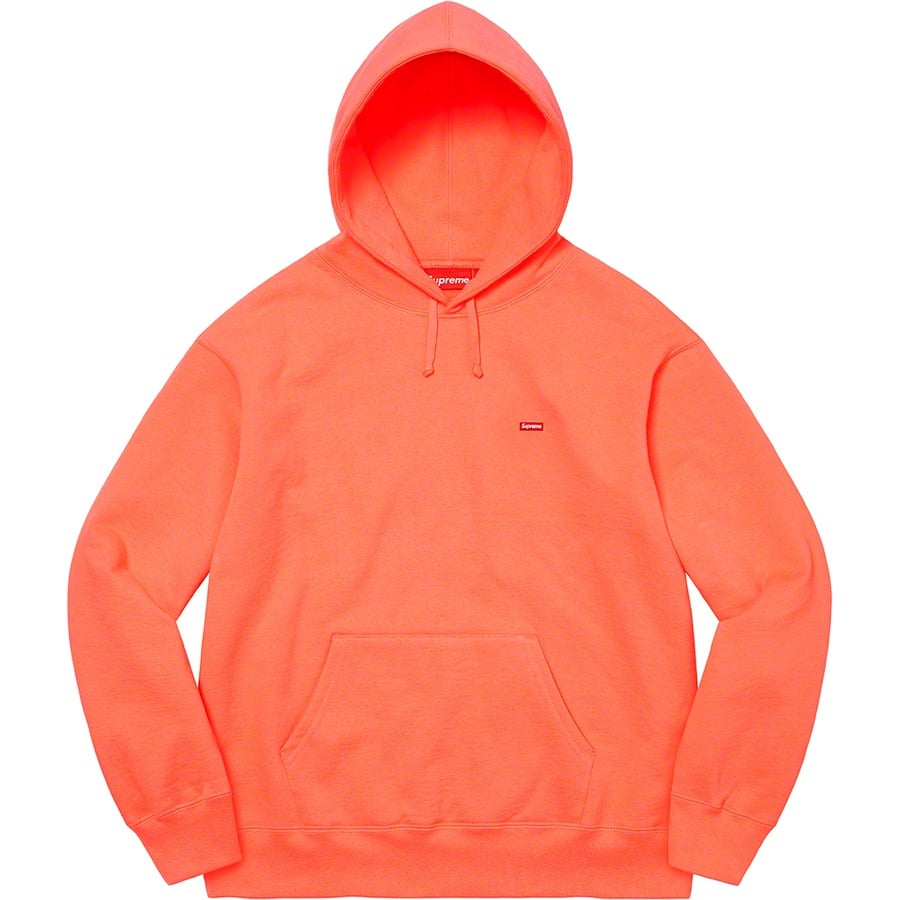 Details on Small Box Hooded Sweatshirt Apricot from spring summer 2022 (Price is $148)