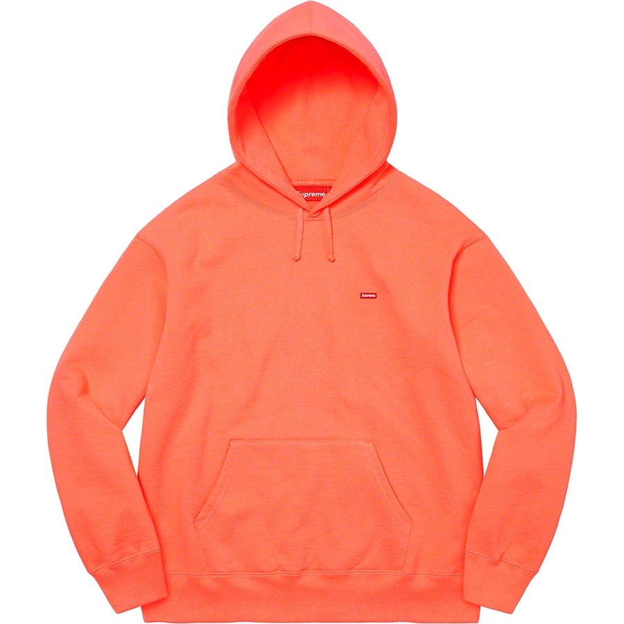 Details on Small Box Hooded Sweatshirt Apricot from spring summer
                                                    2022 (Price is $148)