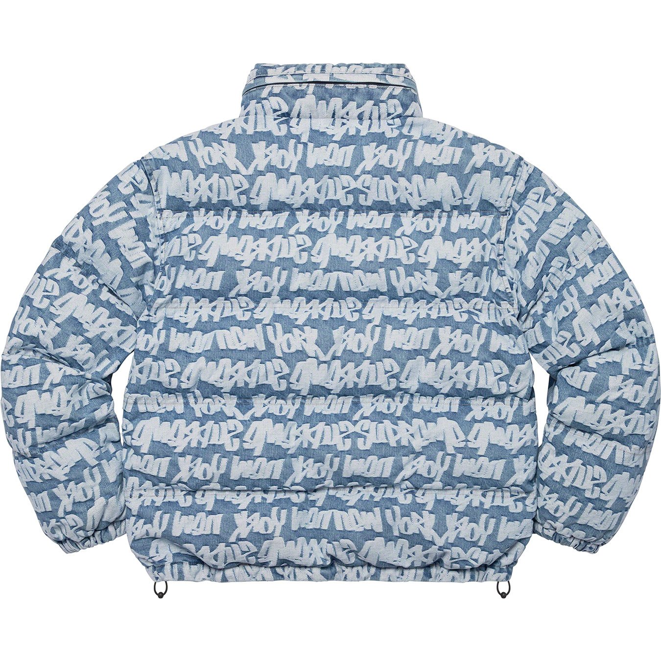 Fat Tip Jacquard Denim Puffer Jacket - spring summer 2022 - Supreme