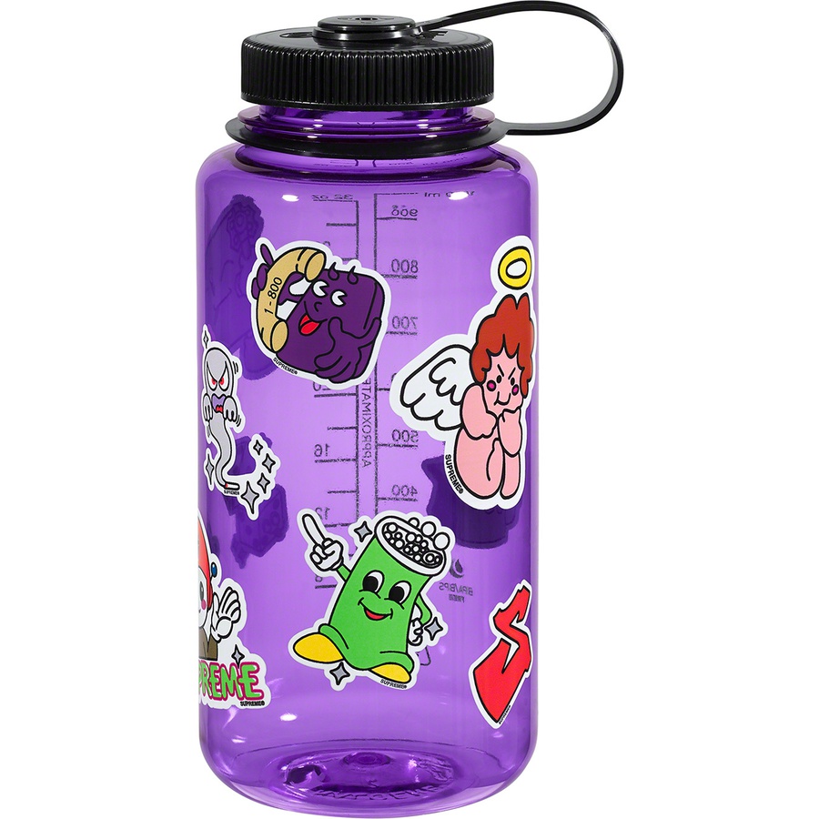 Details on Supreme Nalgene Characters 32 oz. Bottle Purple from spring summer 2022 (Price is $30)