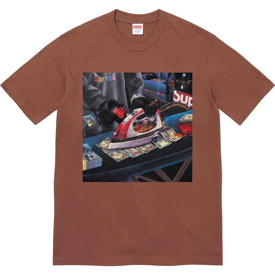Details on Gas Tee Brown from spring summer
                                                    2022 (Price is $40)