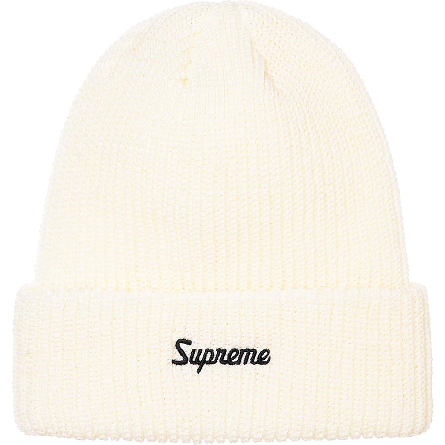 Details on Loose Gauge Beanie White from spring summer
                                                    2022 (Price is $38)